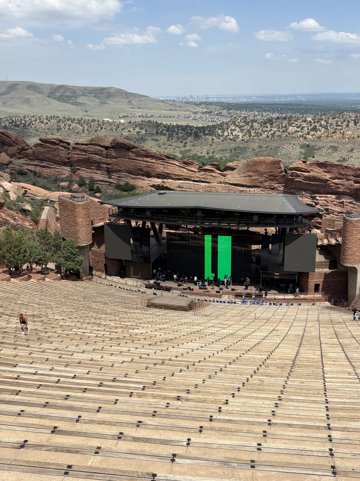 Red Rocks Amphitheatre near Denver